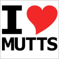 I Love Mutts Dog T-Shirt